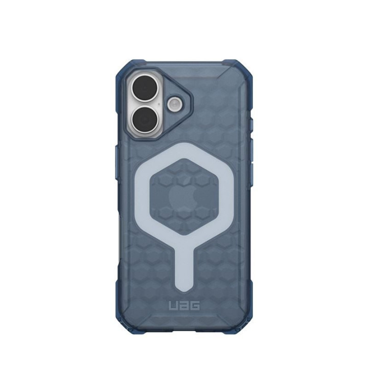 UAG Essential Armor MagSafe kryt na iPhone 17 Cloud Blue – detail 4