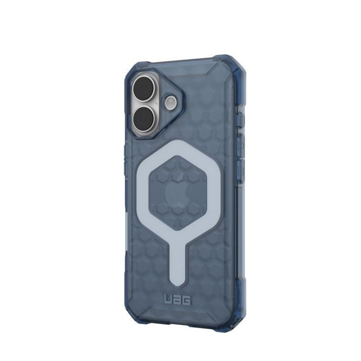UAG Essential Armor MagSafe kryt na iPhone 17 Cloud Blue – detail 5