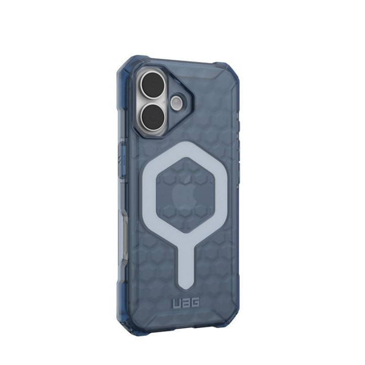UAG Essential Armor MagSafe kryt na iPhone 17 Cloud Blue – detail 6
