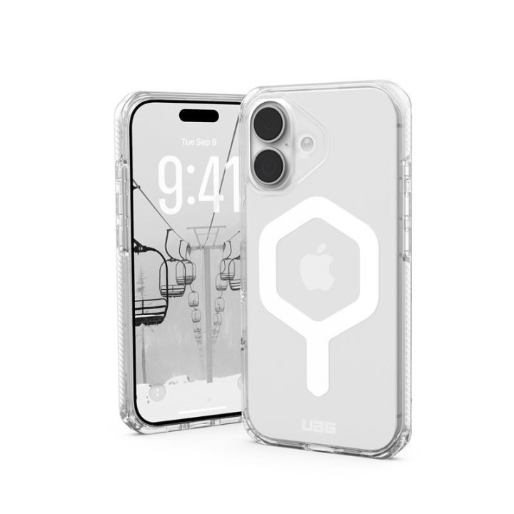 UAG Plyo MagSafe kryt na iPhone 17 Ice/White