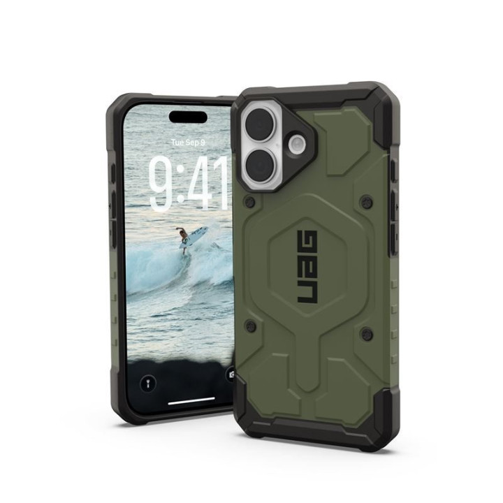 UAG Pathfinder MagSafe kryt na iPhone 17 Olive