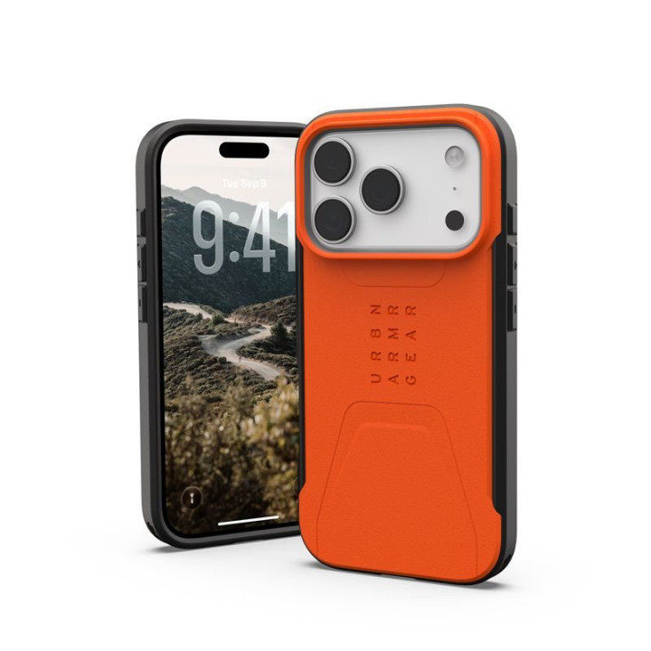 UAG Civilian MagSafe kryt na iPhone 17 Pro Orange