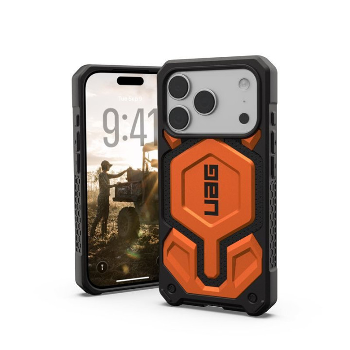 UAG Monarch Pro kryt na iPhone 17 Pro Orange