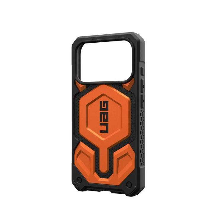 UAG Monarch Pro kryt na iPhone 17 Pro Orange – detail 4