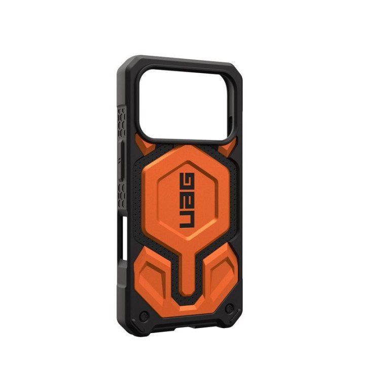 UAG Monarch Pro kryt na iPhone 17 Pro Orange – detail 5