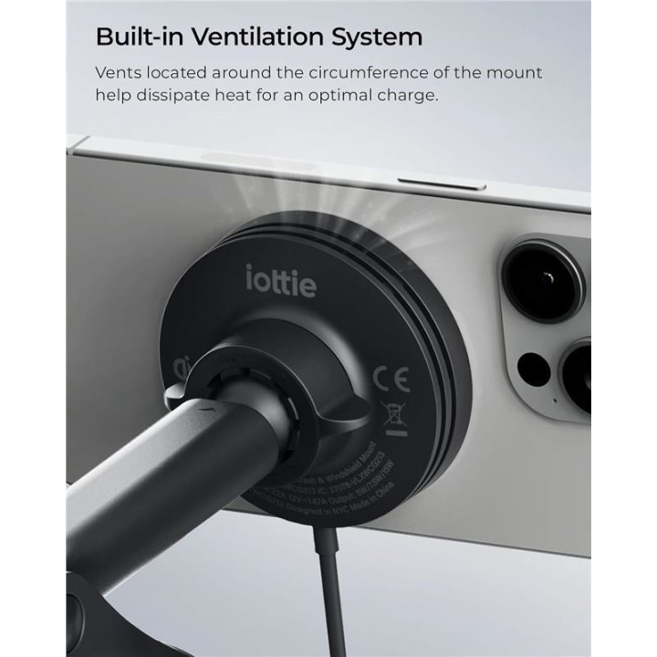 iOttie Velox Qi2 MagSafe 15 W držiak s nabíjaním