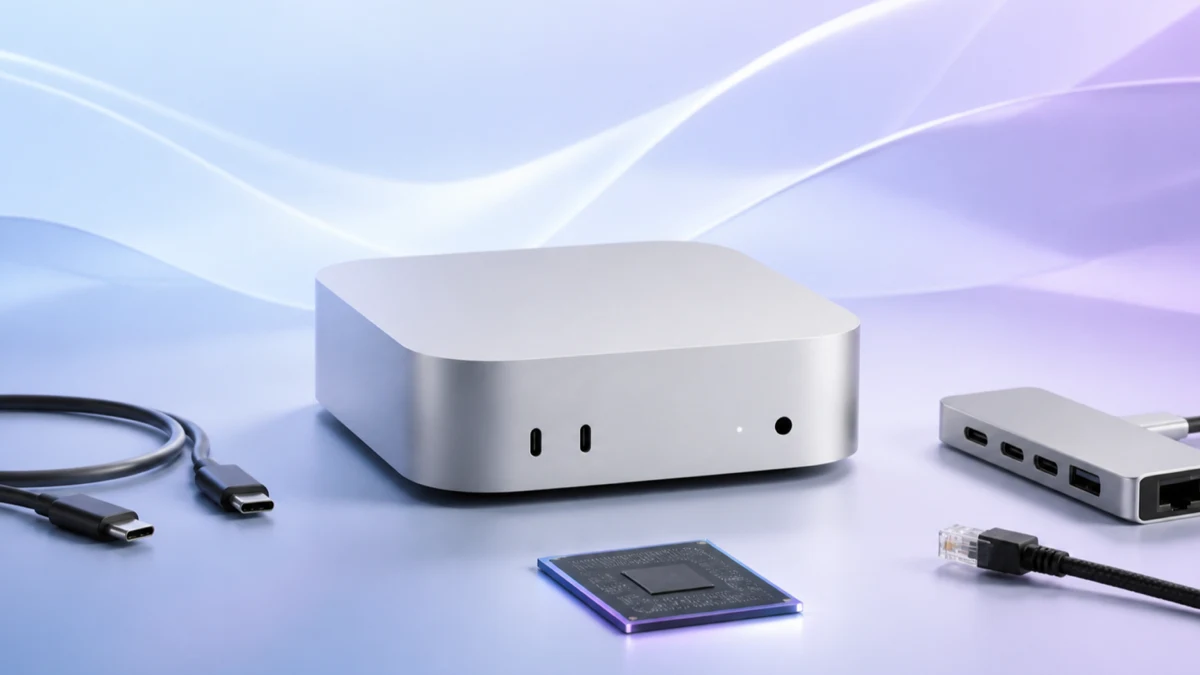 Apple predstavil M6 a nový Mac mini: výkon, AI a konektivita