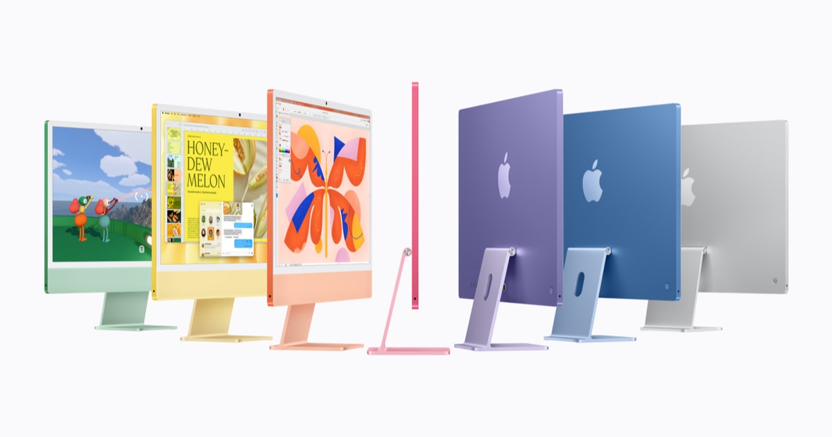 Nový 24-palcový iMac s čipom M6 na oficiálnej fotografii Apple