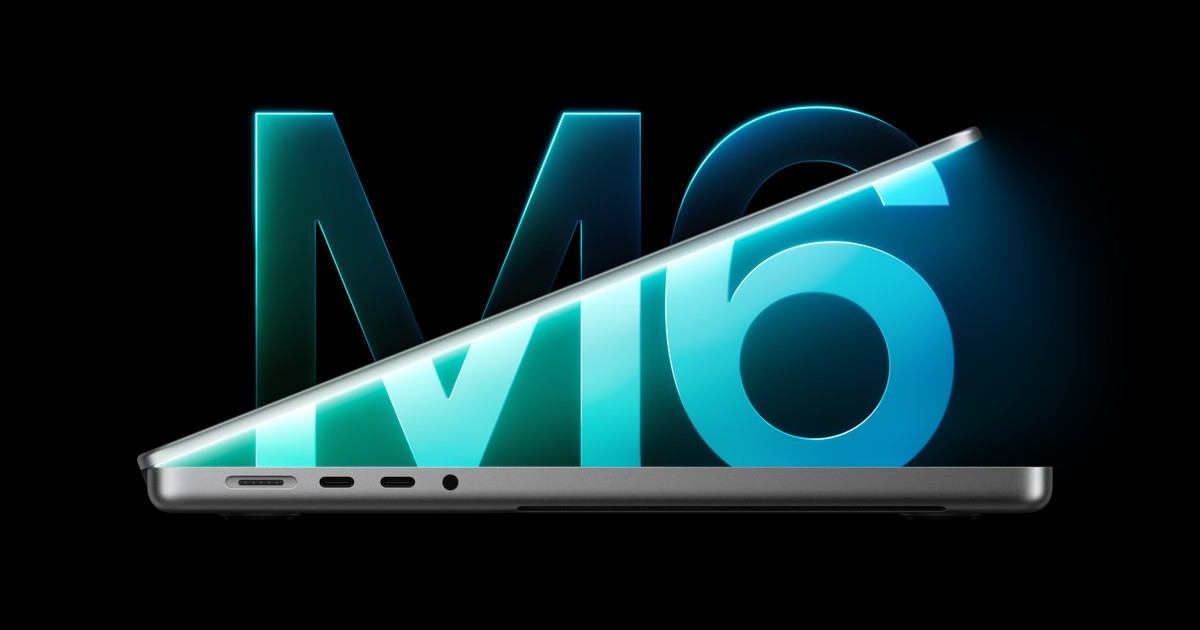 Základný 14-palcový MacBook Pro s čipom M6 na oficiálnej fotografii Apple